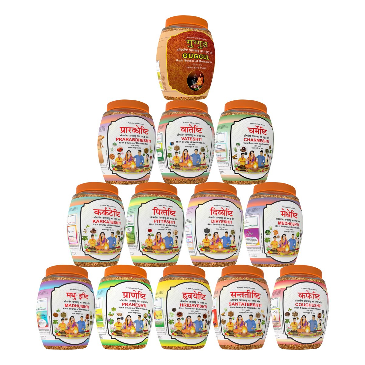DIVYA CHARMESHTI (HAWAN SAMAGRI) 400GM
