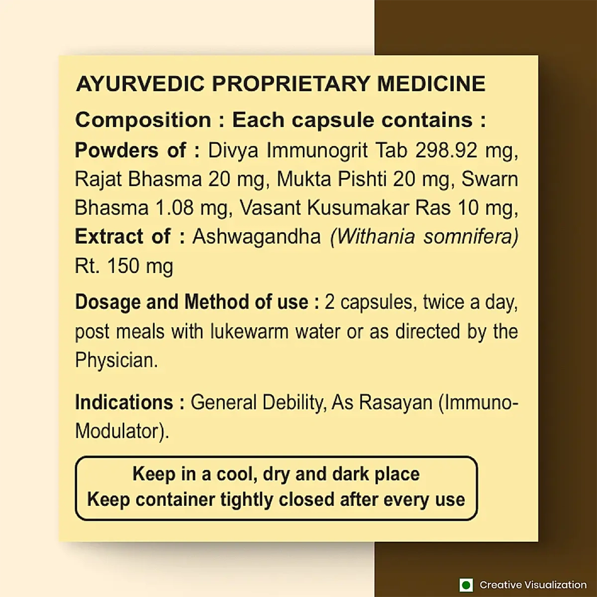 DIVYA IMMUNOGRIT GOLD CAPSULE 30 N