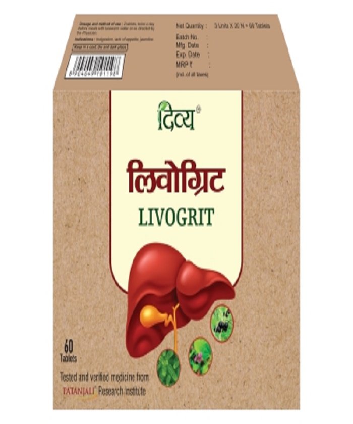 DIVYA LIVOGRIT TABLET 60 N